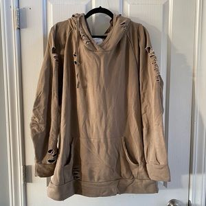 Chelsea DeBoer by Lily & Lottie Distressed Hoodie